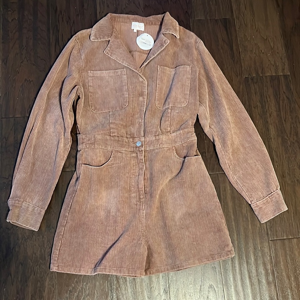 Corduroy romper